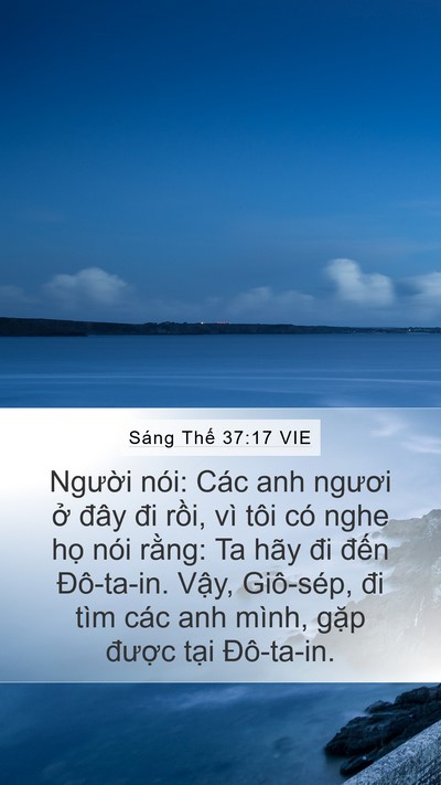 Sáng Thế 37:17 VIE Bible Verse Image