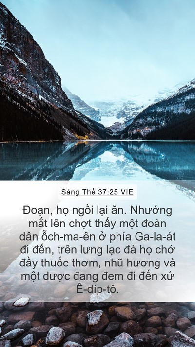 Sáng Thế 37:25 VIE Bible Verse Image