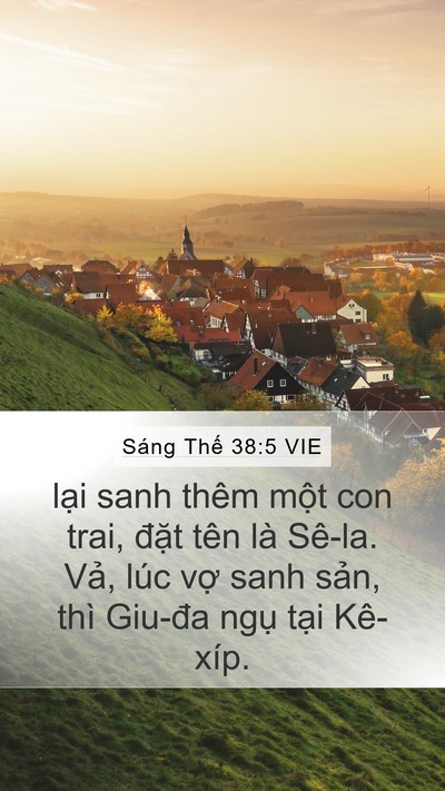 Sáng Thế 38:5 VIE Bible Verse Image