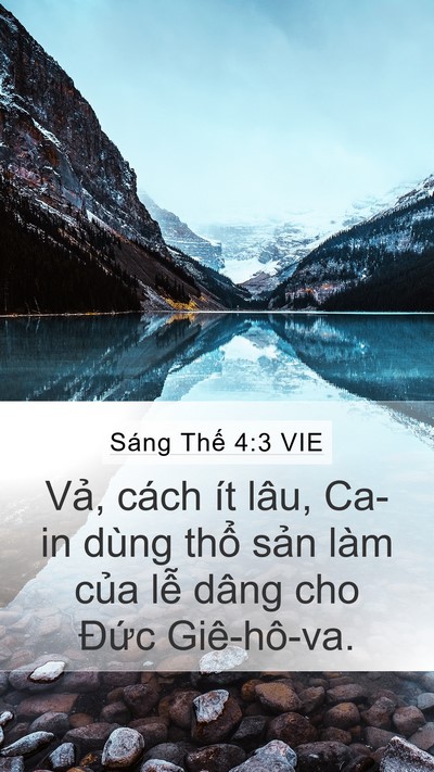 Sáng Thế 4:3 VIE Bible Verse Image