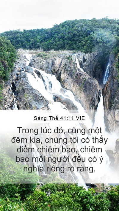 Sáng Thế 41:11 VIE Bible Verse Image