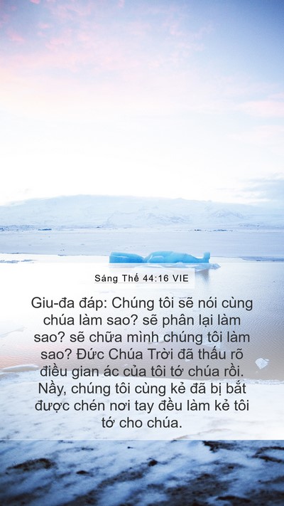 Sáng Thế 44:16 VIE Bible Verse Image