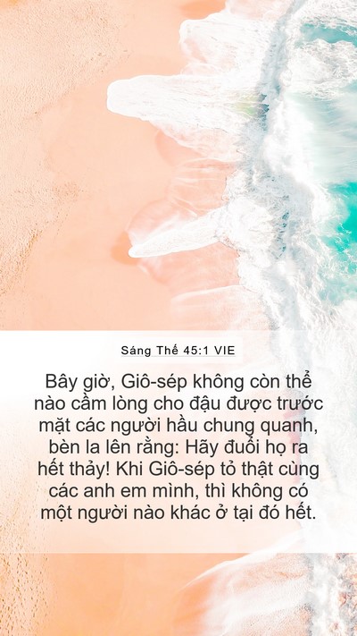 Sáng Thế 45:1 VIE Bible Verse Image