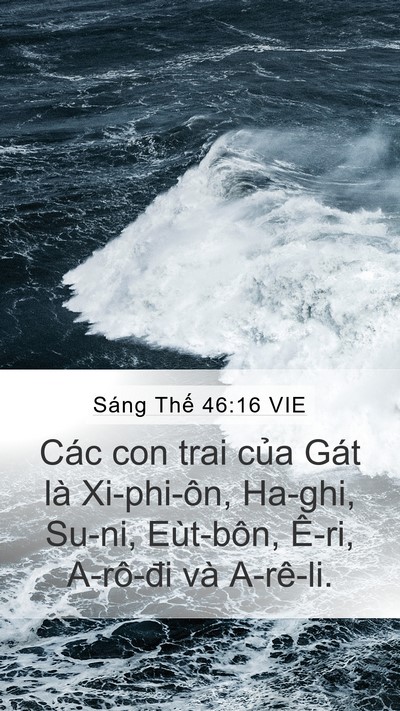 Sáng Thế 46:16 VIE Bible Verse Image