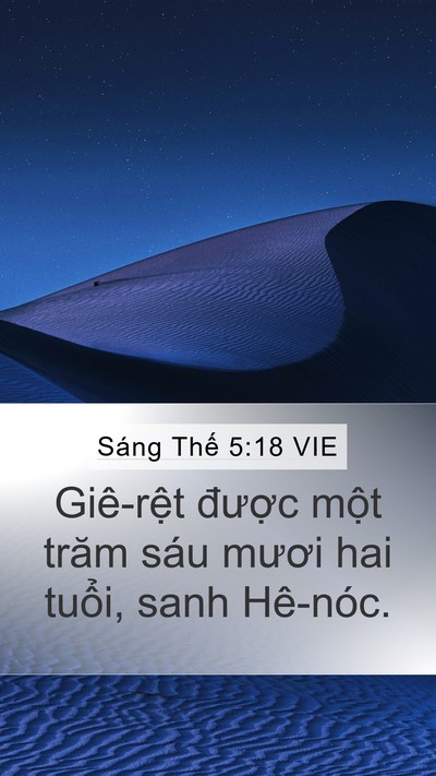 Sáng Thế 5:18 VIE Bible Verse Image