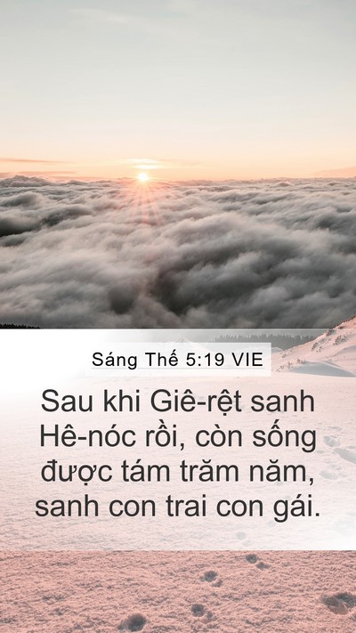 Sáng Thế 5:19 VIE Bible Verse Image