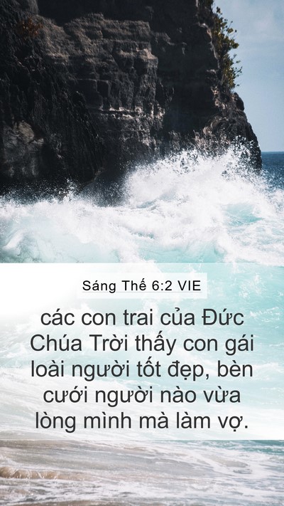 Sáng Thế 6:2 VIE Bible Verse Image