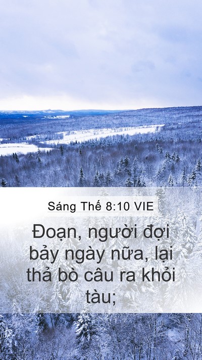 Sáng Thế 8:10 VIE Bible Verse Image