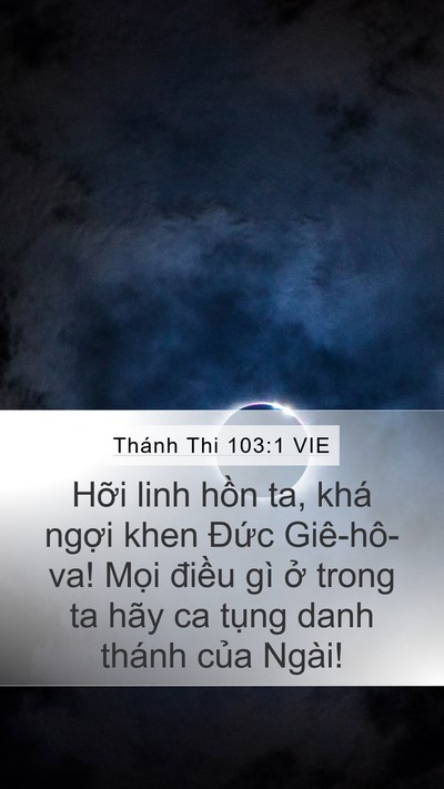 Thánh Thi 103:1 VIE Bible Verse Image