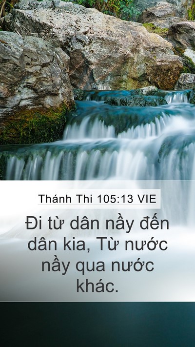 Thánh Thi 105:13 VIE Bible Verse Image