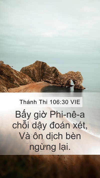 Thánh Thi 106:30 VIE Bible Verse Image