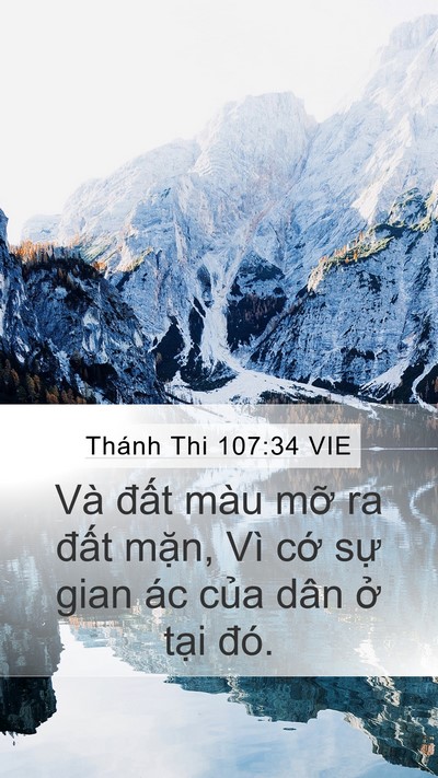 Thánh Thi 107:34 VIE Bible Verse Image