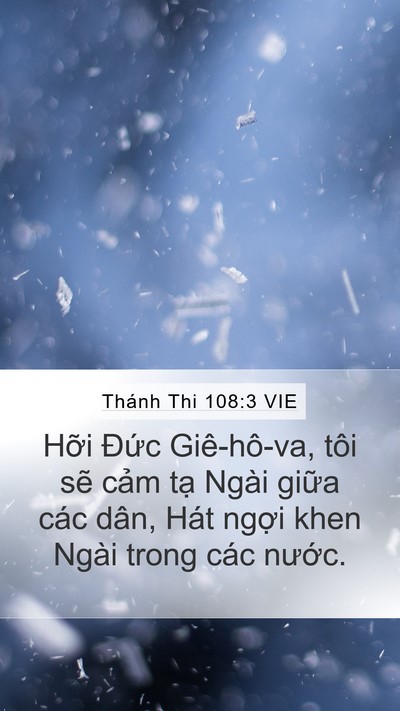 Thánh Thi 108:3 VIE Bible Verse Image