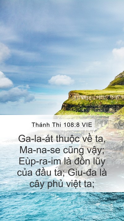 Thánh Thi 108:8 VIE Bible Verse Image