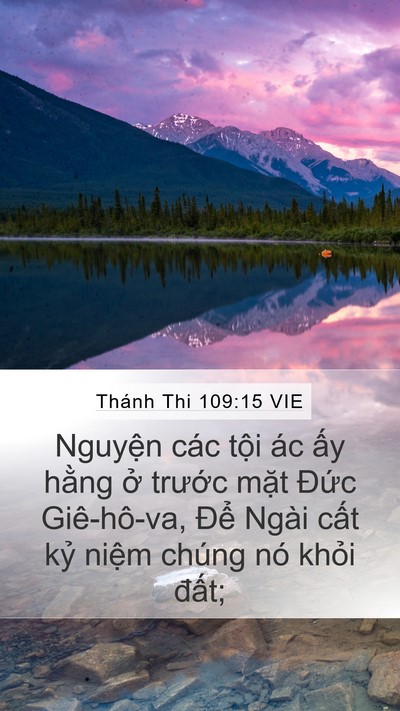 Thánh Thi 109:15 VIE Bible Verse Image