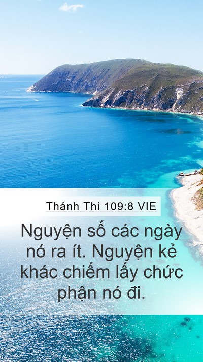 Thánh Thi 109:8 VIE Bible Verse Image