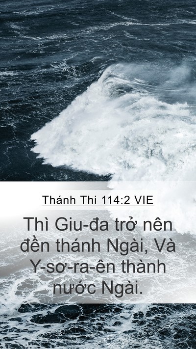 Thánh Thi 114:2 VIE Bible Verse Image