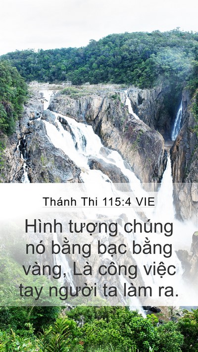 Thánh Thi 115:4 VIE Bible Verse Image