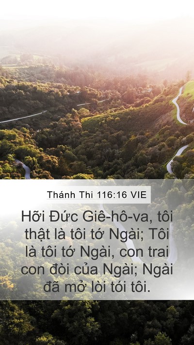 Thánh Thi 116:16 VIE Bible Verse Image