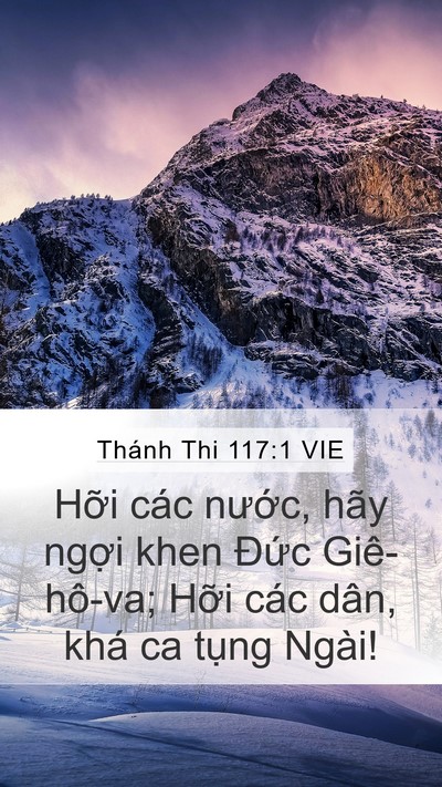 Thánh Thi 117:1 VIE Bible Verse Image