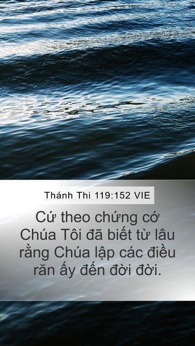 Thánh Thi 119:152 VIE Bible Verse Image