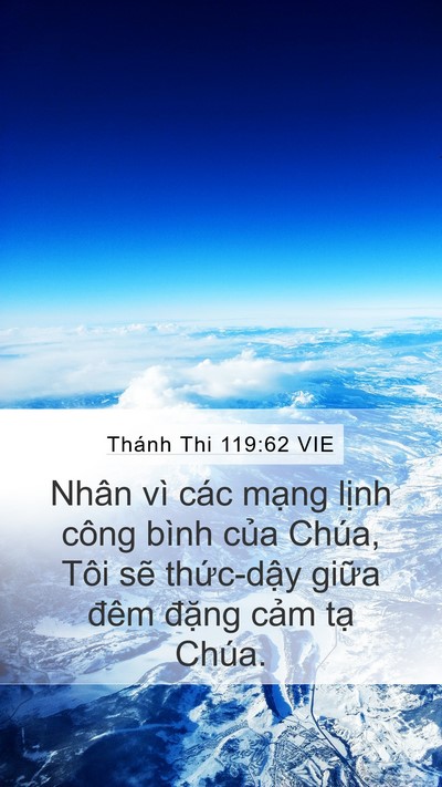Thánh Thi 119:62 VIE Bible Verse Image