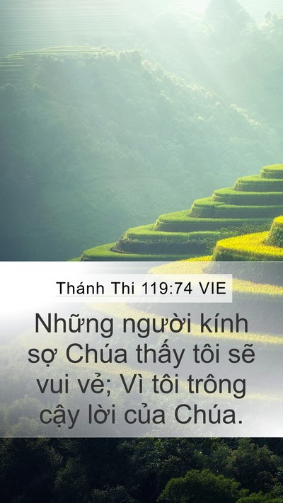 Thánh Thi 119:74 VIE Bible Verse Image