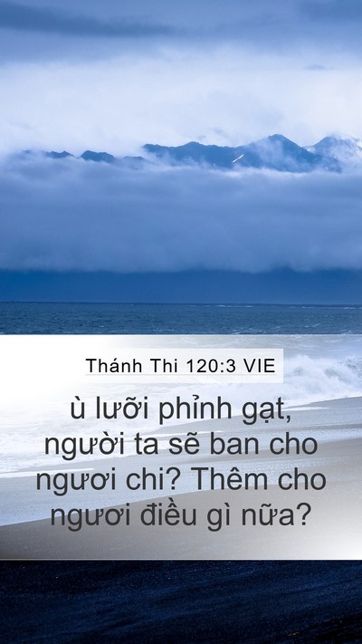 Thánh Thi 120:3 VIE Bible Verse Image