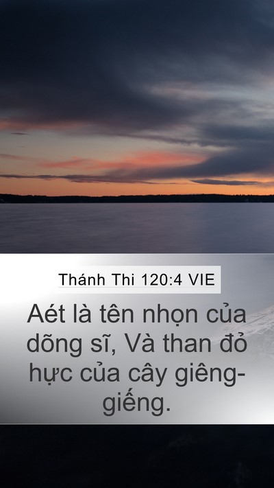 Thánh Thi 120:4 VIE Bible Verse Image
