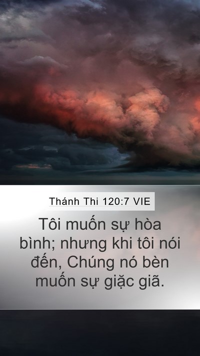 Thánh Thi 120:7 VIE Bible Verse Image