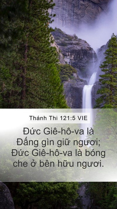 Thánh Thi 121:5 VIE Bible Verse Image