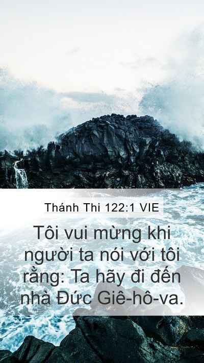 Thánh Thi 122:1 VIE Bible Verse Image