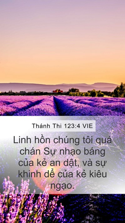 Thánh Thi 123:4 VIE Bible Verse Image