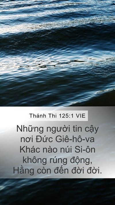 Thánh Thi 125:1 VIE Bible Verse Image