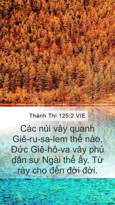 Thánh Thi 125:2 VIE Bible Verse Image