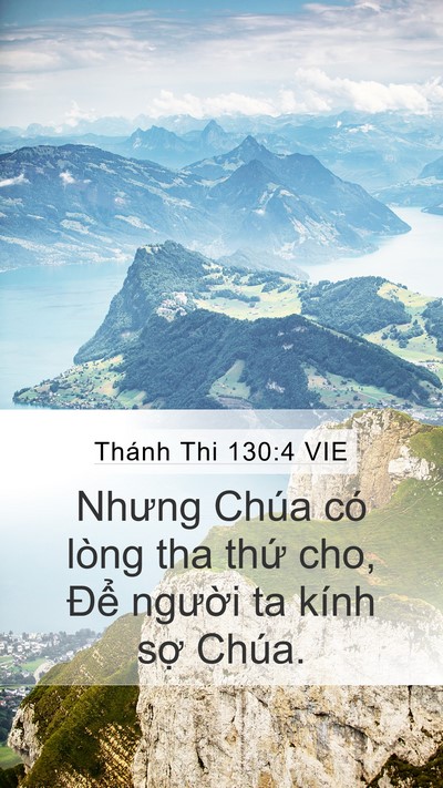 Thánh Thi 130:4 VIE Bible Verse Image