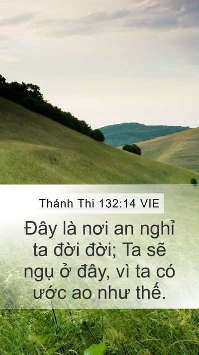 Thánh Thi 132:14 VIE Bible Verse Image