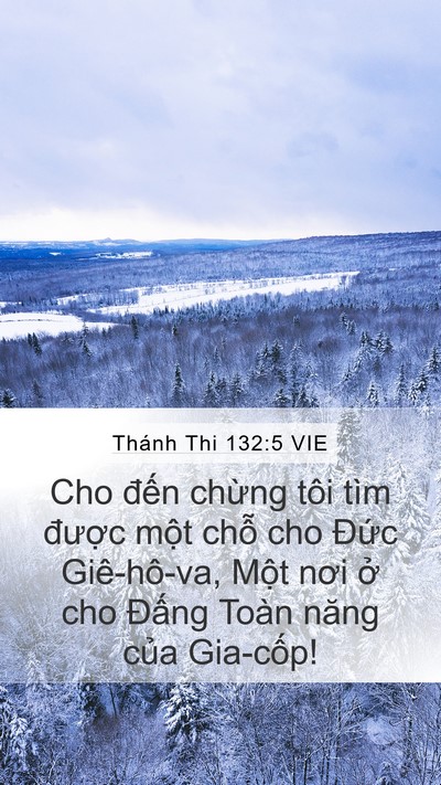 Thánh Thi 132:5 VIE Bible Verse Image