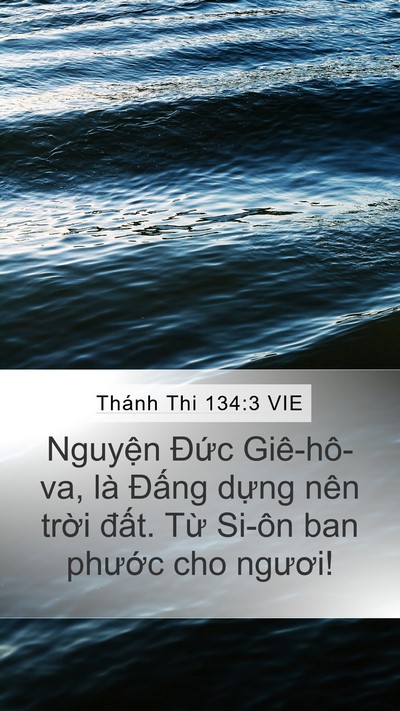 Thánh Thi 134:3 VIE Bible Verse Image