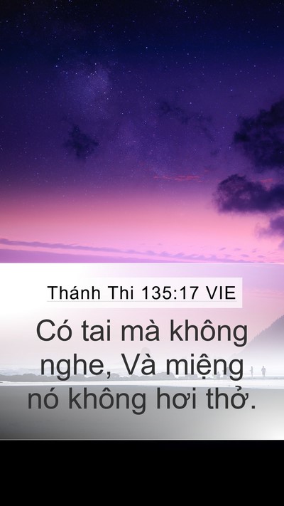 Thánh Thi 135:17 VIE Bible Verse Image