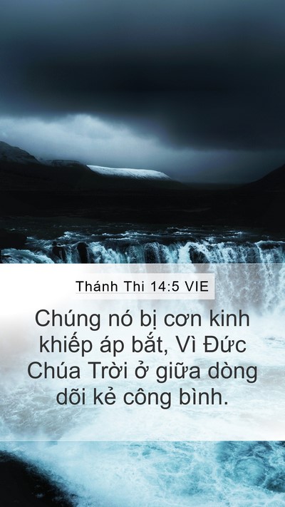 Thánh Thi 14:5 VIE Bible Verse Image