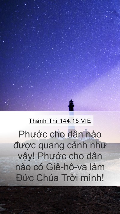 Thánh Thi 144:15 VIE Bible Verse Image