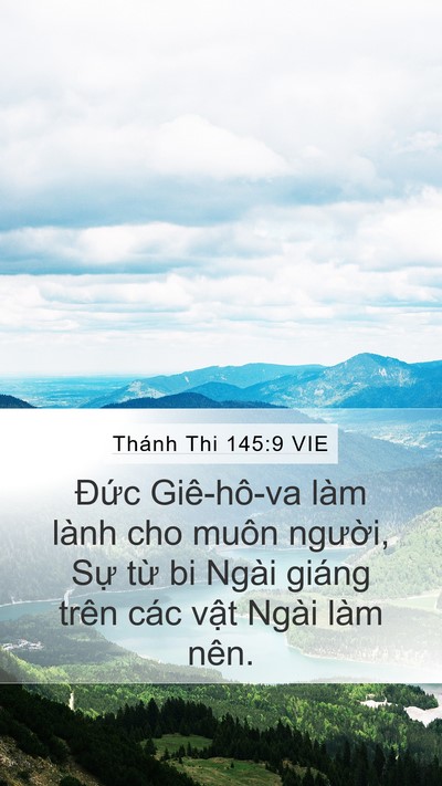 Thánh Thi 145:9 VIE Bible Verse Image