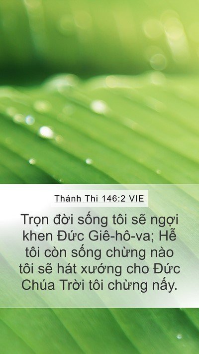 Thánh Thi 146:2 VIE Bible Verse Image