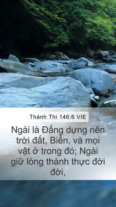 Thánh Thi 146:6 VIE Bible Verse Image