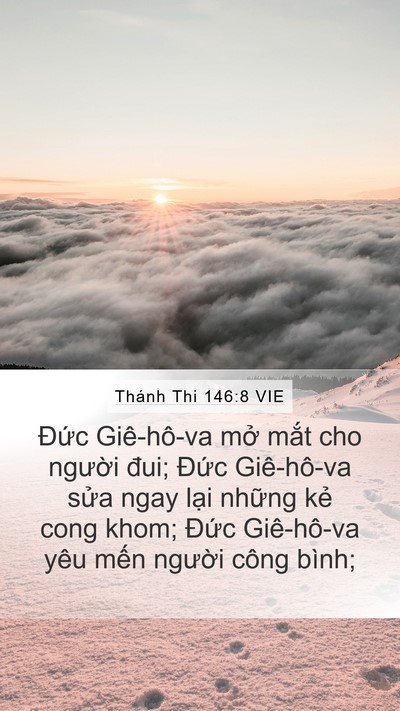 Thánh Thi 146:8 VIE Bible Verse Image