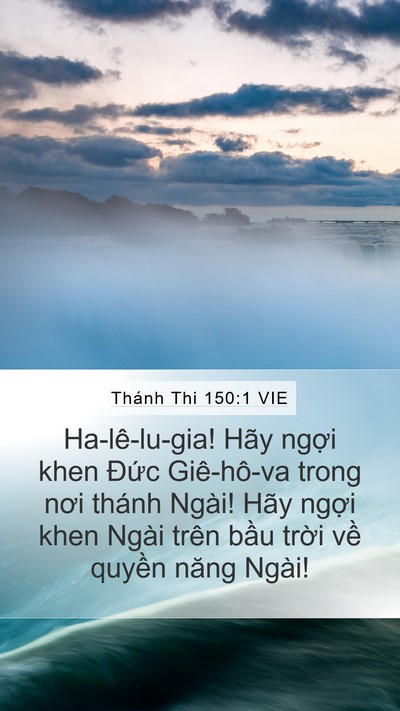 Thánh Thi 150:1 VIE Bible Verse Image