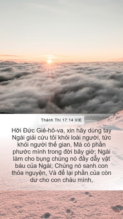 Thánh Thi 17:14 VIE Bible Verse Image