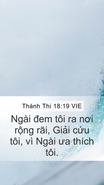 Thánh Thi 18:19 VIE Bible Verse Image