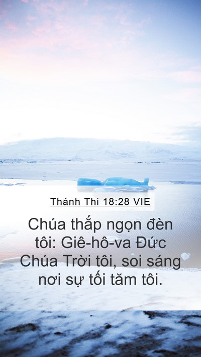 Thánh Thi 18:28 VIE Bible Verse Image